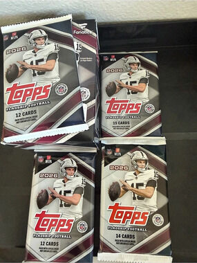 Topps 2026 Topps NFL Football Pks - Flagship Box + Fanatics + Mega + Blaster